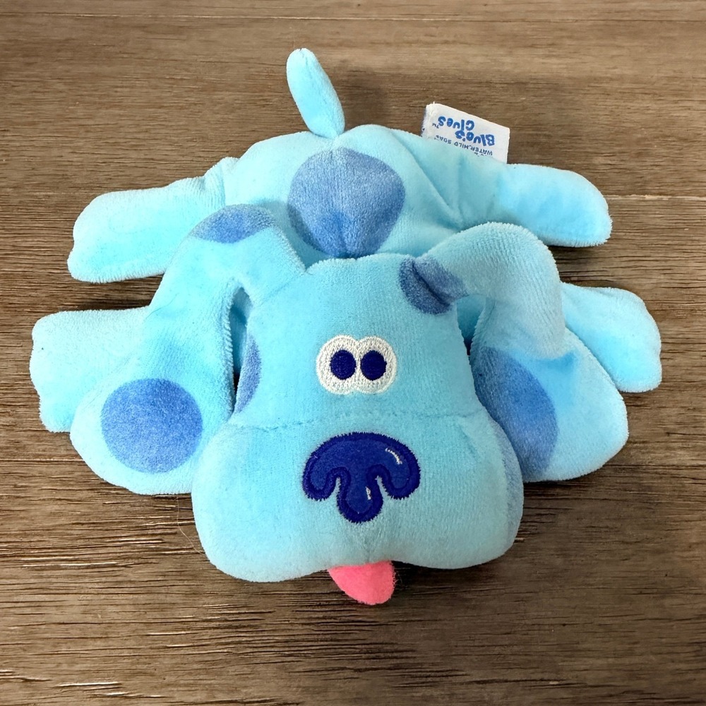 Vintage Viacom Nick Jr. Blues Clues Plush with Magnetic Paws